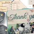wedding invites and printed stationery 